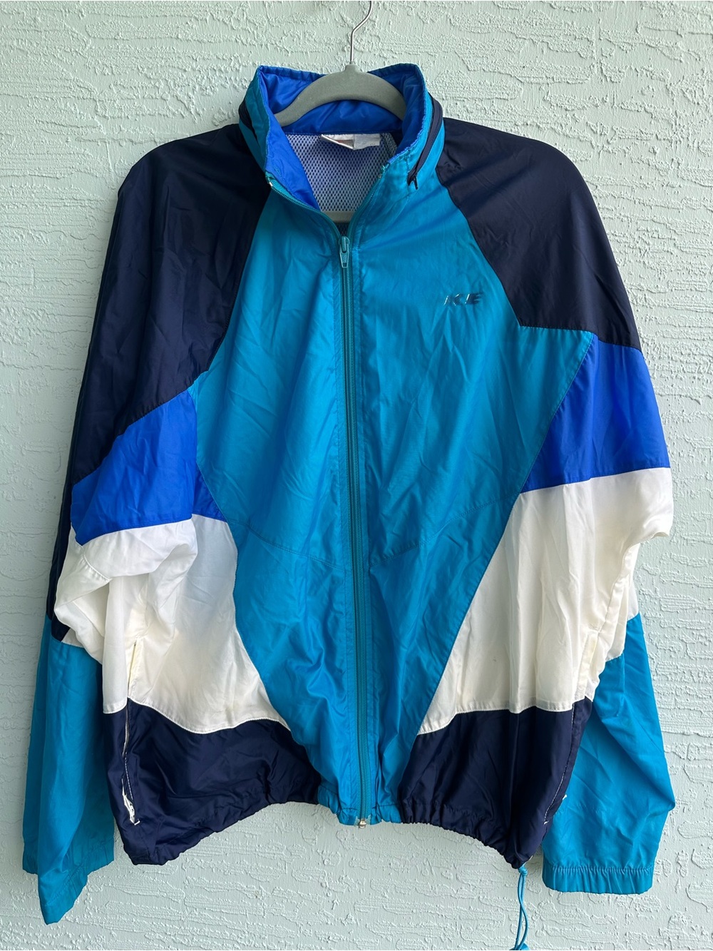 Vintage Nike windbreaker track jacket size large